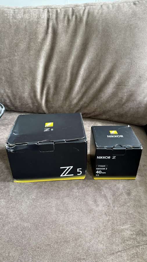 Nikon Z5 fotoaparatas su priedais - nuotraukos Nr. 12