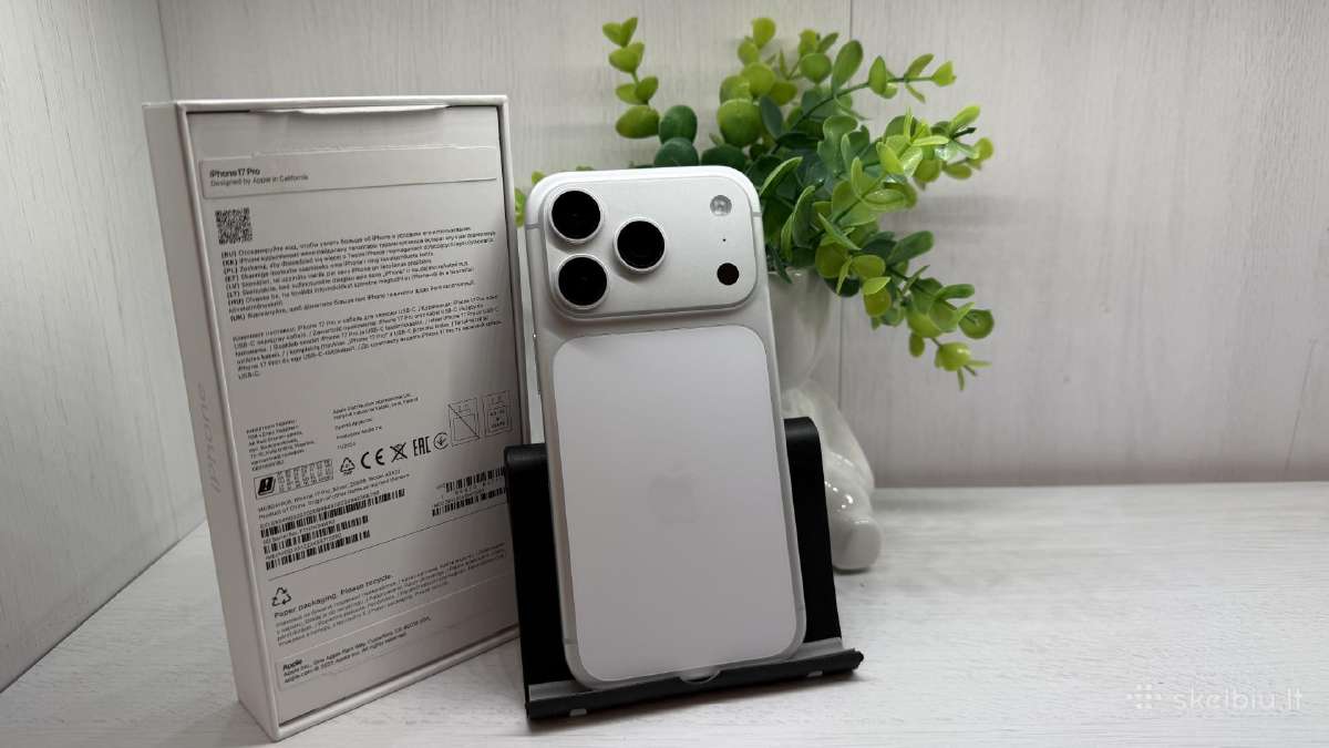 17 pro -512gb silver -100% baterija su garantija! - nuotraukos Nr. 2