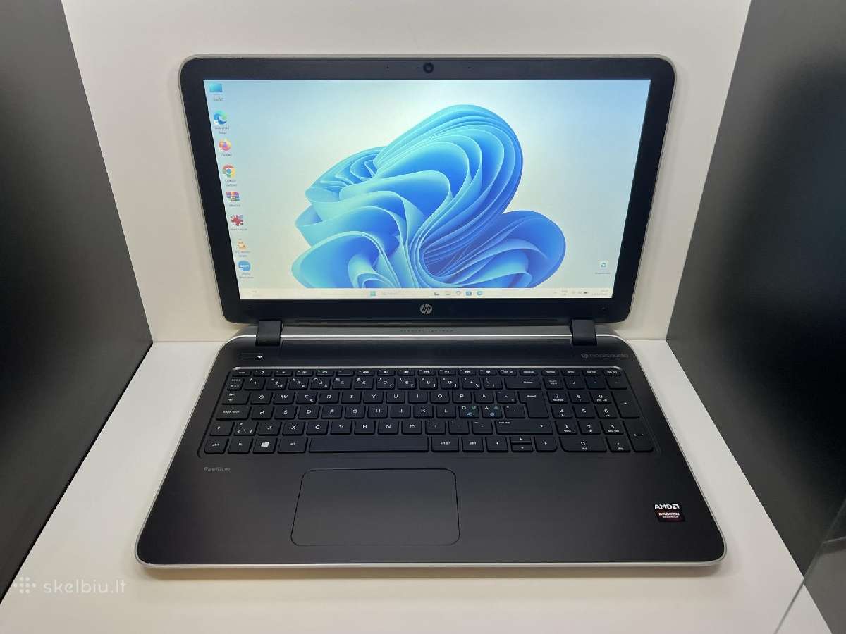 Hp 15 su 6 mėnesių garantija