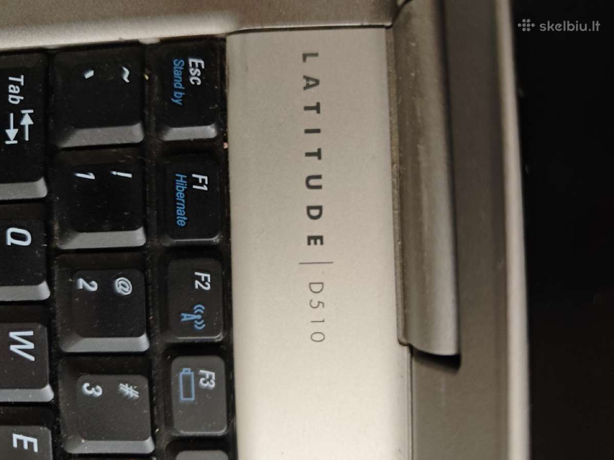 Dell Latitude D 510 - nuotraukos Nr. 11