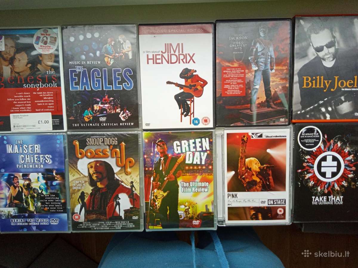 Dvd muzikiniai diskai rinkinys 1 - nuotraukos Nr. 3