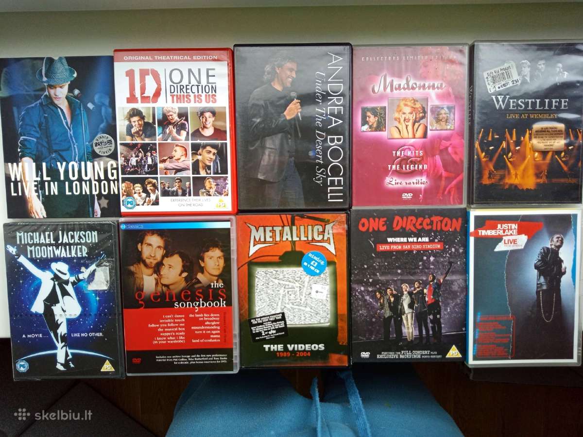 Dvd muzikiniai diskai (rinkinys 2) - nuotraukos Nr. 3