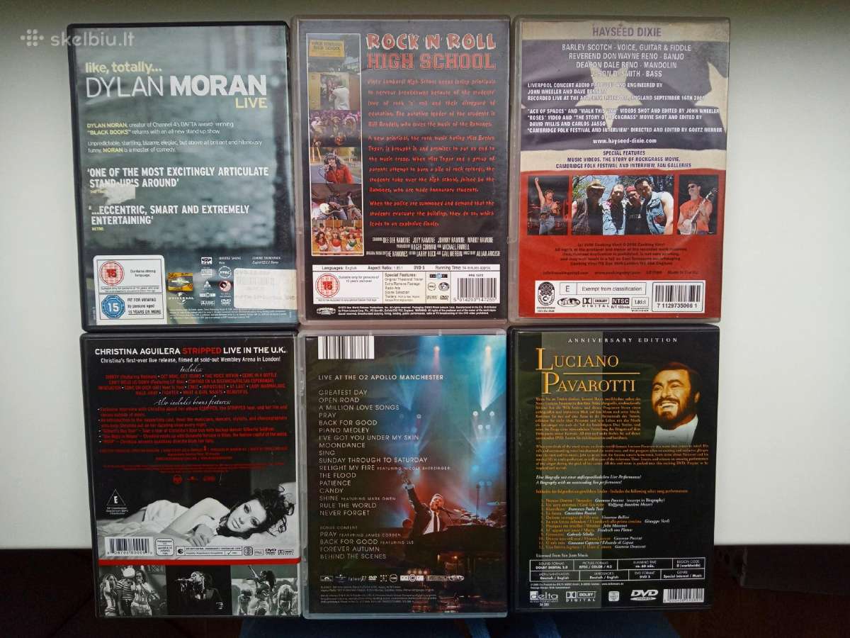 Dvd muzikiniai diskai (rinkinys 2) - nuotraukos Nr. 6