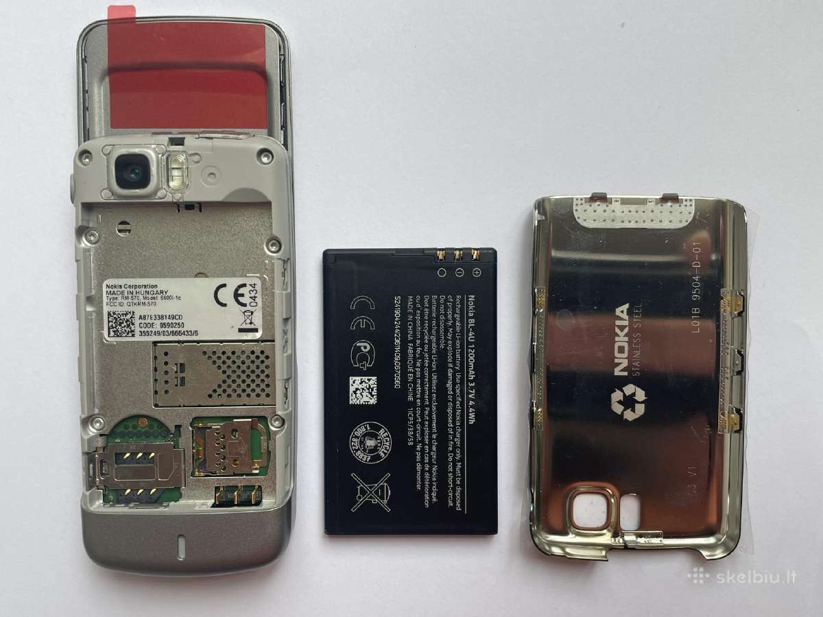 Telefonas Nokia su Originaliais dang Kolekcinis - nuotraukos Nr. 22