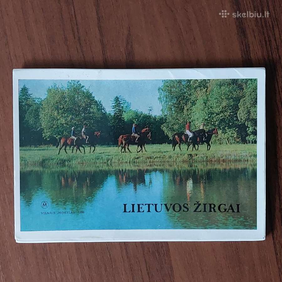 Atvirukų rinkinys 1986 m. - Lietuvos žirgai - nuotraukos Nr. 4