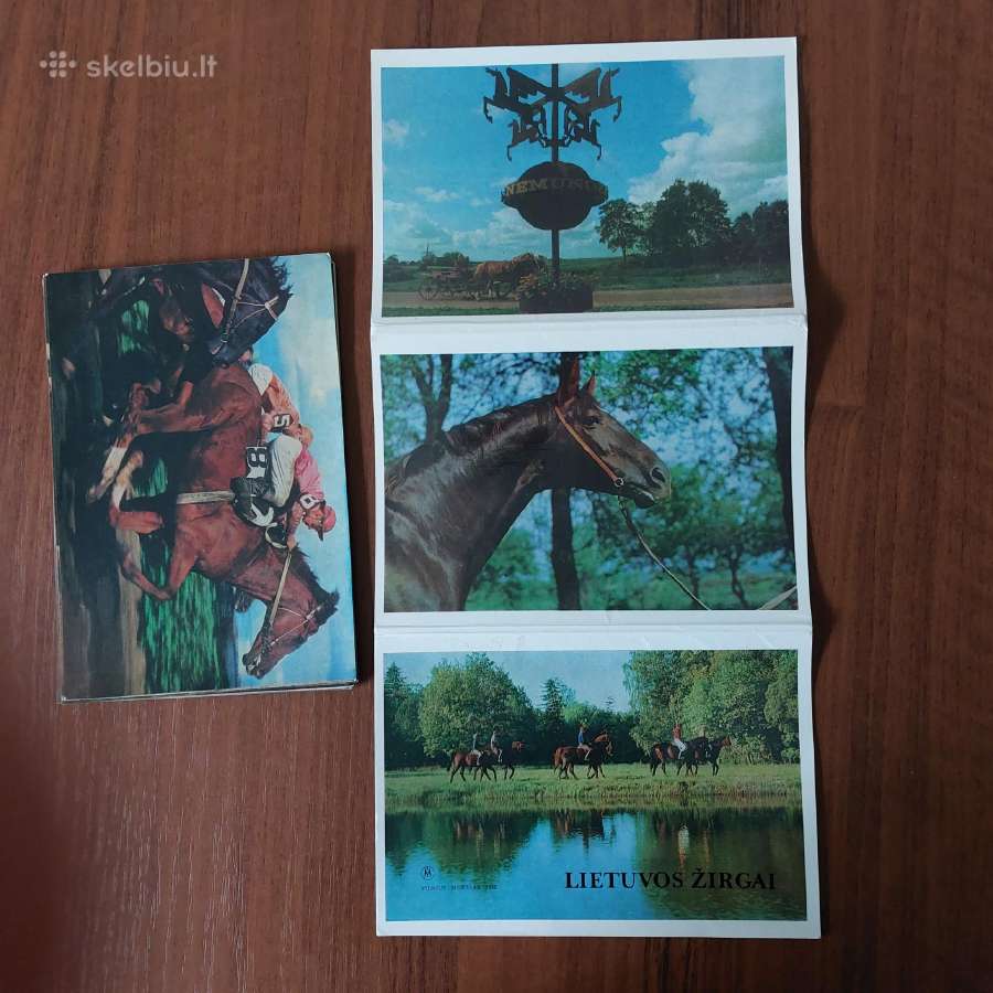 Atvirukų rinkinys 1986 m. - Lietuvos žirgai - nuotraukos Nr. 5