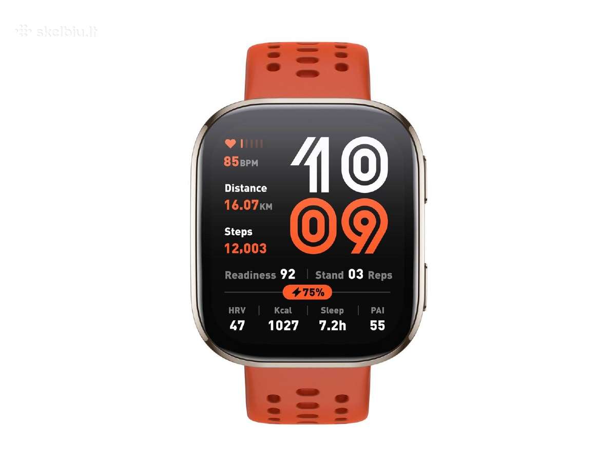 Amazfit Bip 6 Red Išmanusis laikrodis naujas