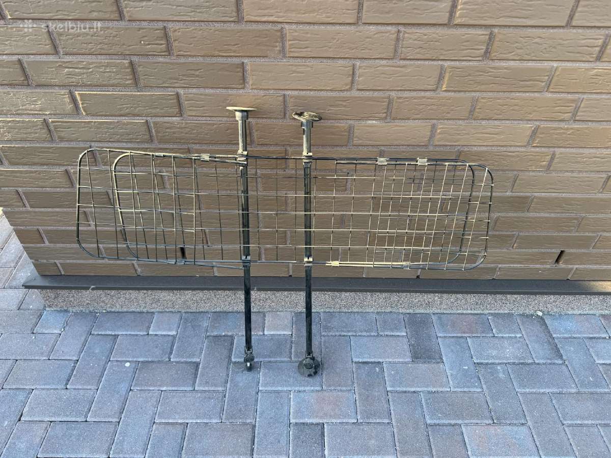 Bagažinės pertvara ir grotelės