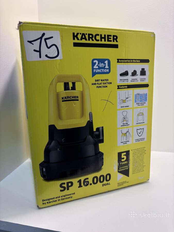 Vandens Siurblys Karcher Sp 16.0000 Dual
