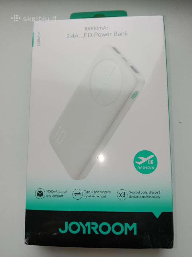 Nedidelis powerbankas, maitinimo šaltinis,
