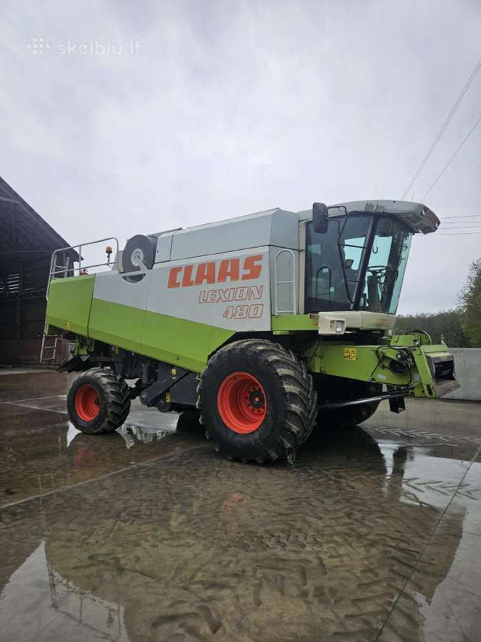 Kombainas Claas Lexion 480