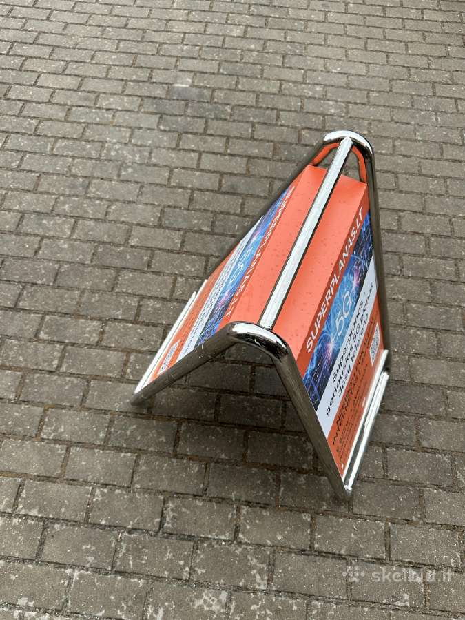 Nešiojamieji reklaminiai stovai,stendai - nuotraukos Nr. 11