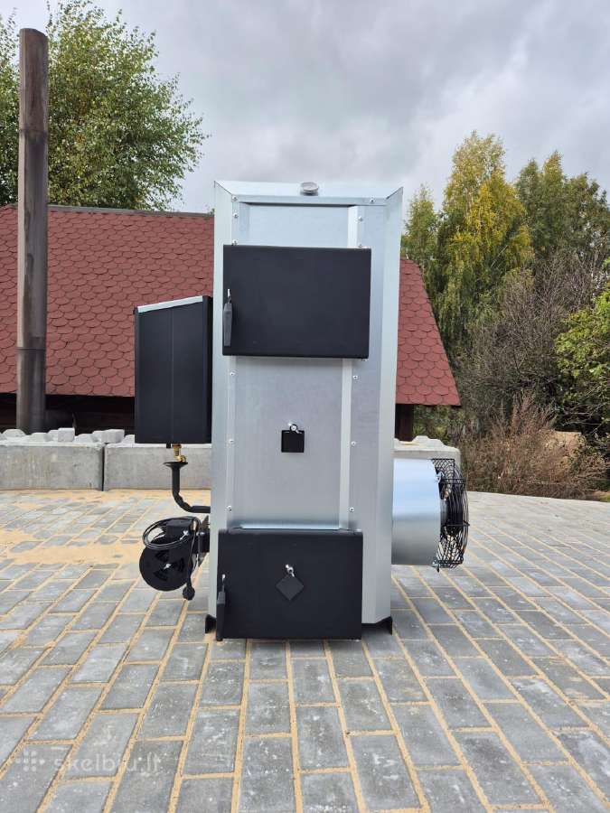 Oro šildytuvas Ng30 kw (iki 400 m2) kūrenamas pana