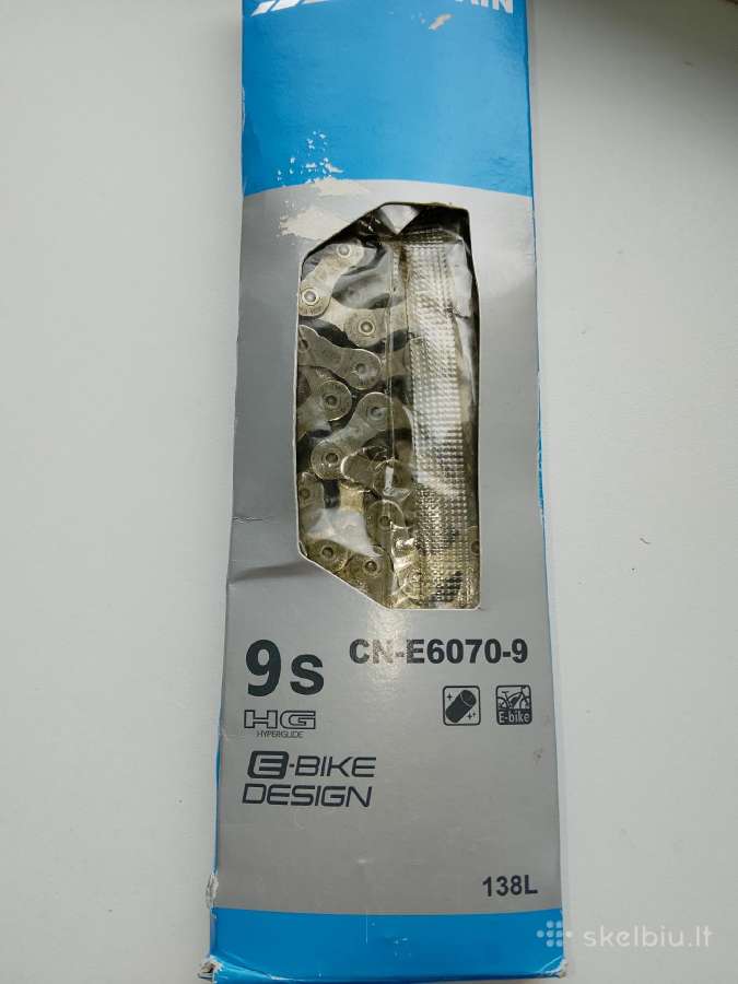 Originali dviračio grandinė Shimano Cn-e6070-9