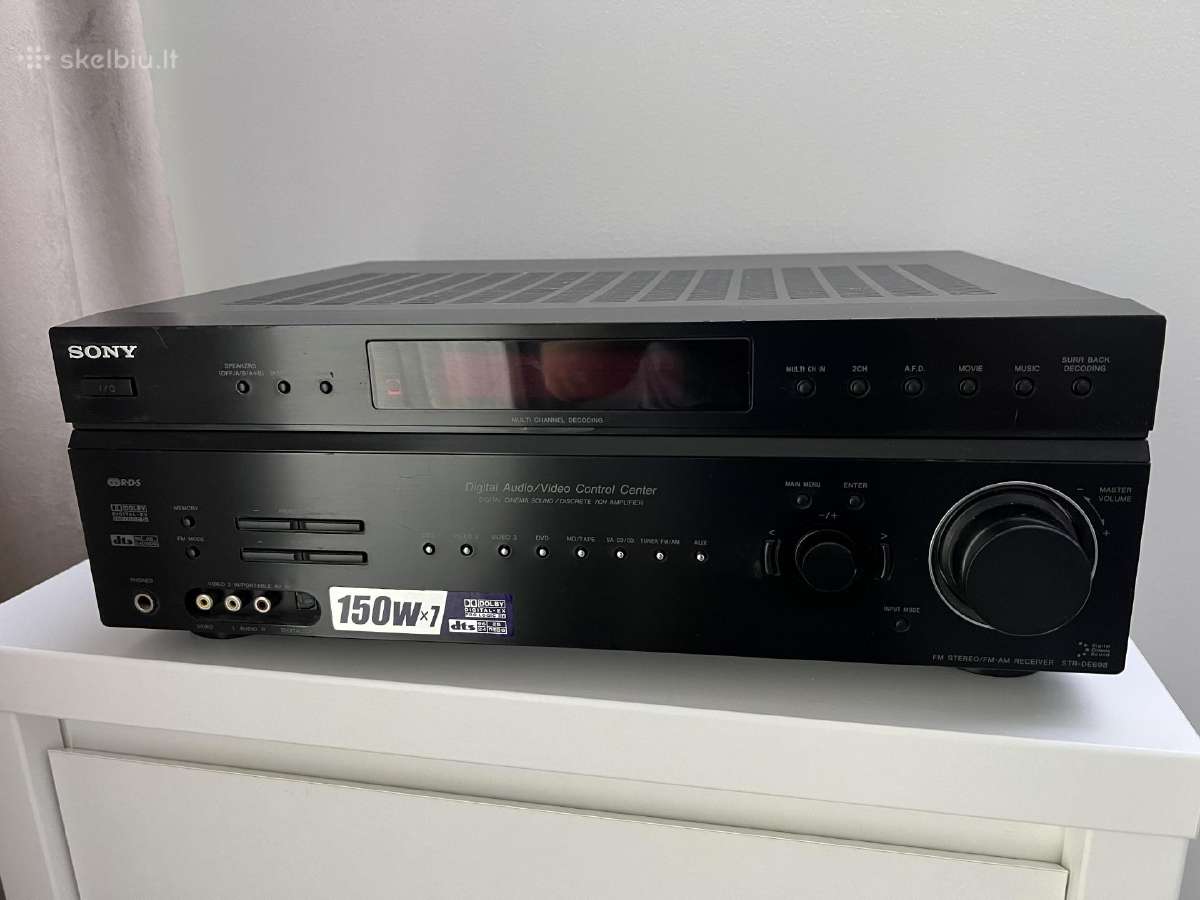 Sony Str-de698 7-channel home theater receiver