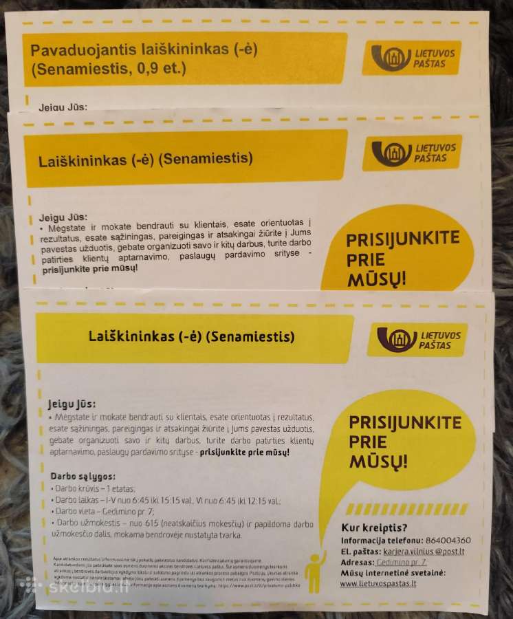 Lietuvos pašto - nuotraukos Nr. 8