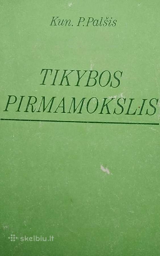 Tikybos pirmamokslis.