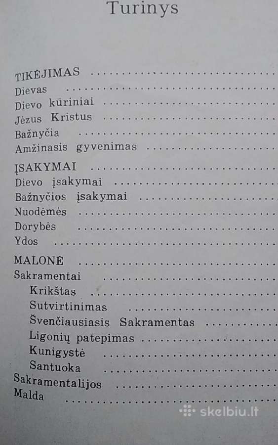 Tikybos pirmamokslis. - nuotraukos Nr. 4