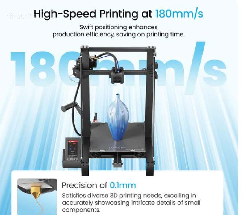 Longer Lk5 pro 30x30x40 print size