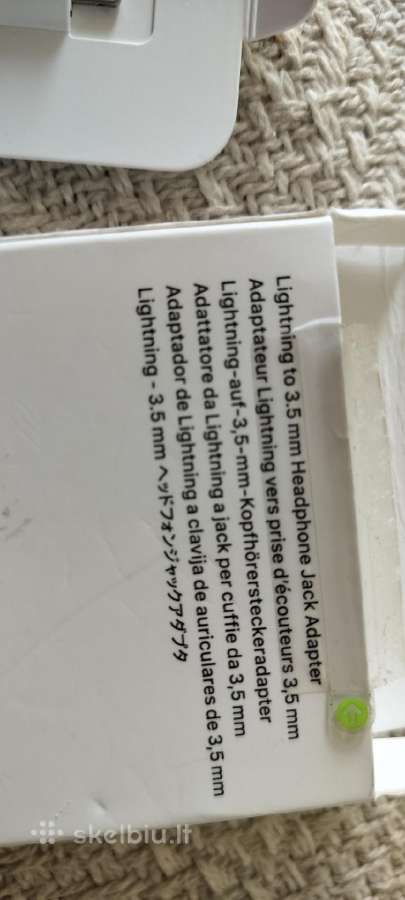 Apple „lightning“–3,5 mm ausinių lizdo adapteris - nuotraukos Nr. 4