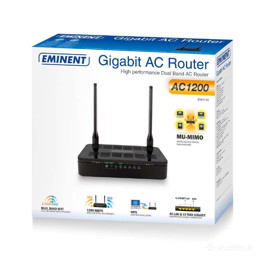 Gigabitinis Ac1200 maršrutizatorius - nuotraukos Nr. 5