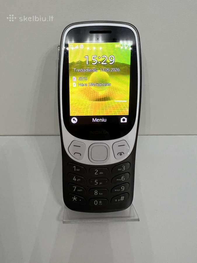 Parduodama Nokia 3210 – Klasika su 4G ryšiu