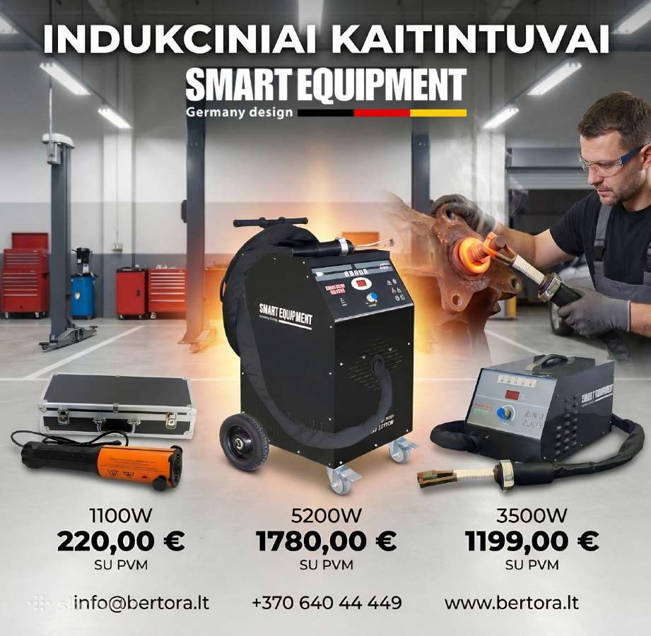 Smart Equipment Indukciniai Kaitintuvai