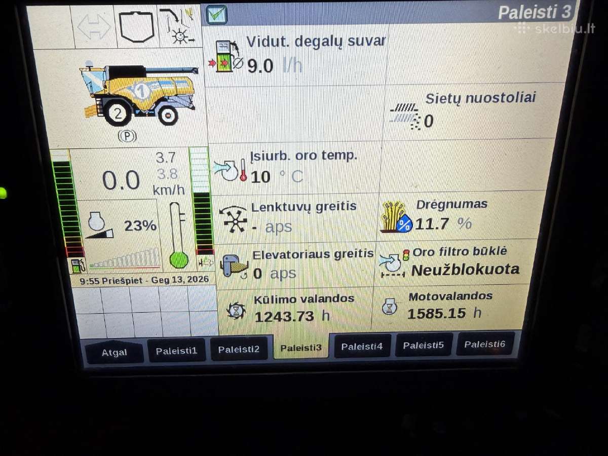 New Holland cx8.85 - nuotraukos Nr. 12