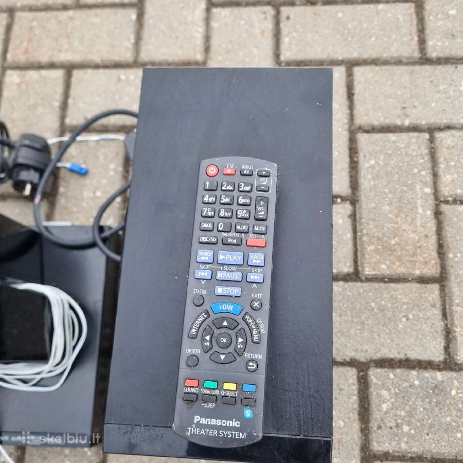 Panasonic Sa-btt190 Bluray 5.1 Namų kino sistema - nuotraukos Nr. 4