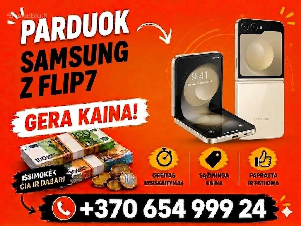 Perku Samsung Galaxy Z Flip7 Fold7