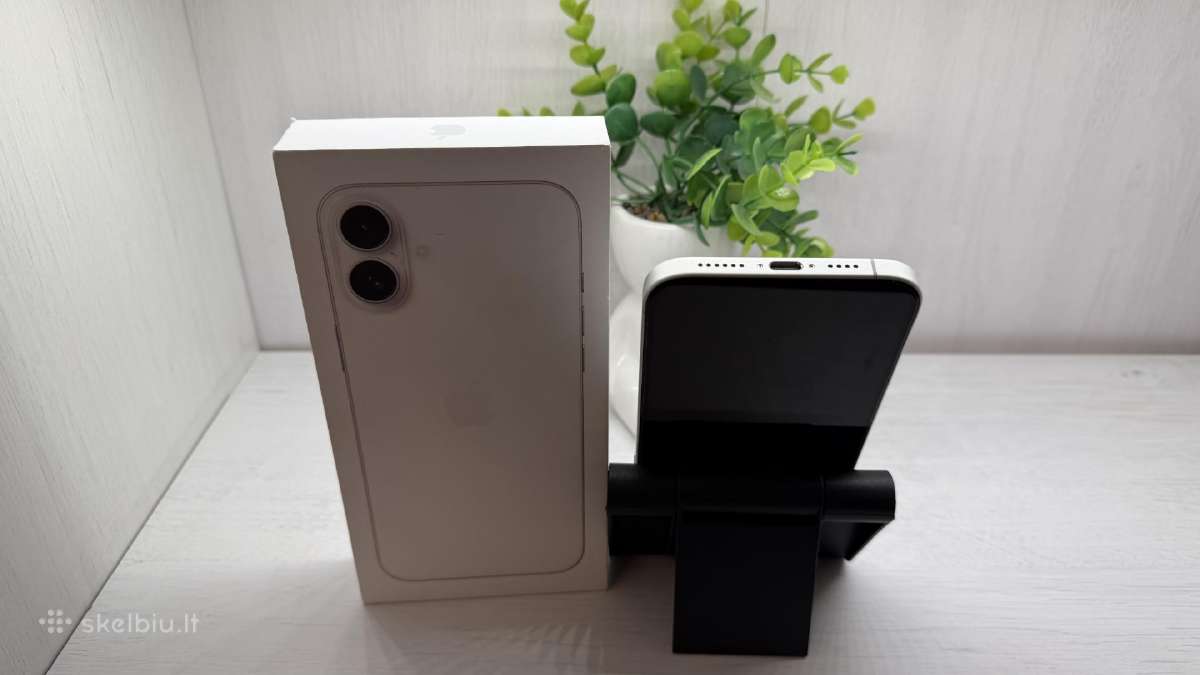 iPhone 16 plus -256gb baltas su garantija - nuotraukos Nr. 7