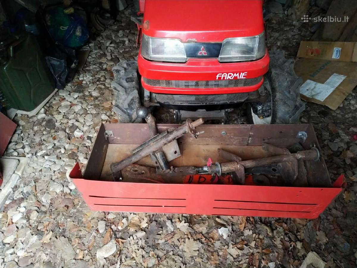 Traktorius Mitsubishi Mt-155 - nuotraukos Nr. 9