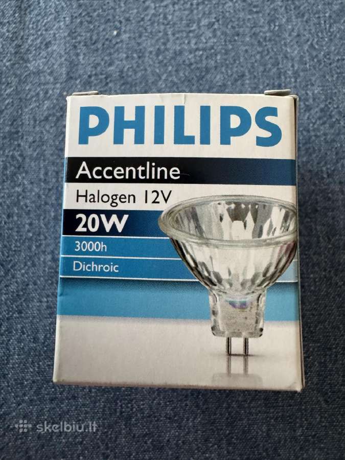 Halogenas Philips Accentline 12v 20w Gu5.3 36d - nuotraukos Nr. 5