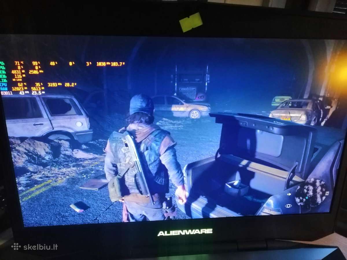 Alienware M17x R5 (Ranger) i7, SSD, HDD, Gtx 32gb - nuotraukos Nr. 23