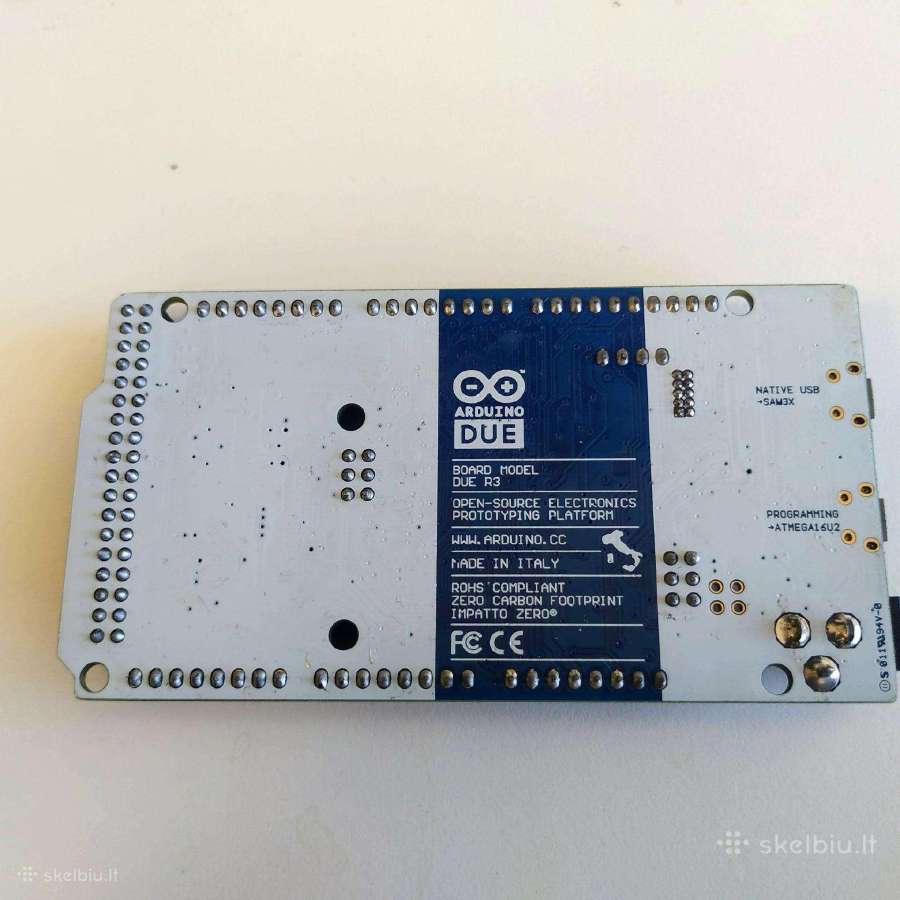 Arduino Due Mikrovaldiklis - nuotraukos Nr. 2