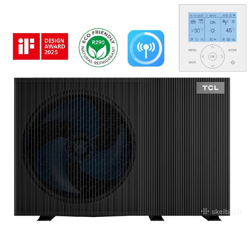 Šilumos siurbliai oras vanduo r290 8kw