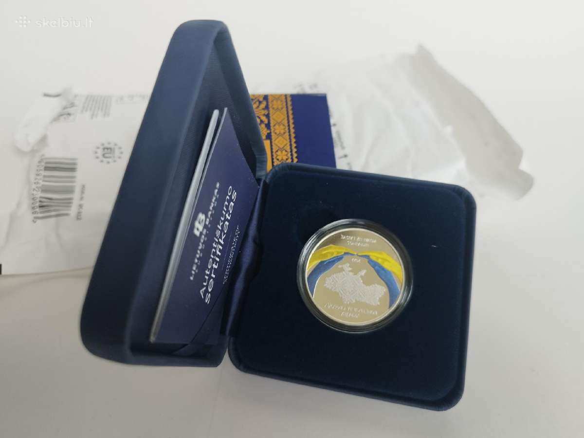 Moneta Ukrainos kovai už laisvę, sidabras 10 Eurų - nuotraukos Nr. 2