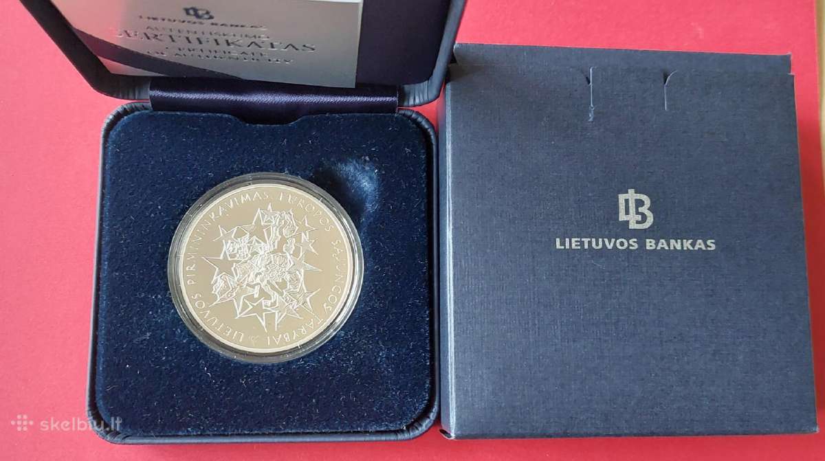 2013m.50lt moneta, skirta Lietuvos pirmininkavimui