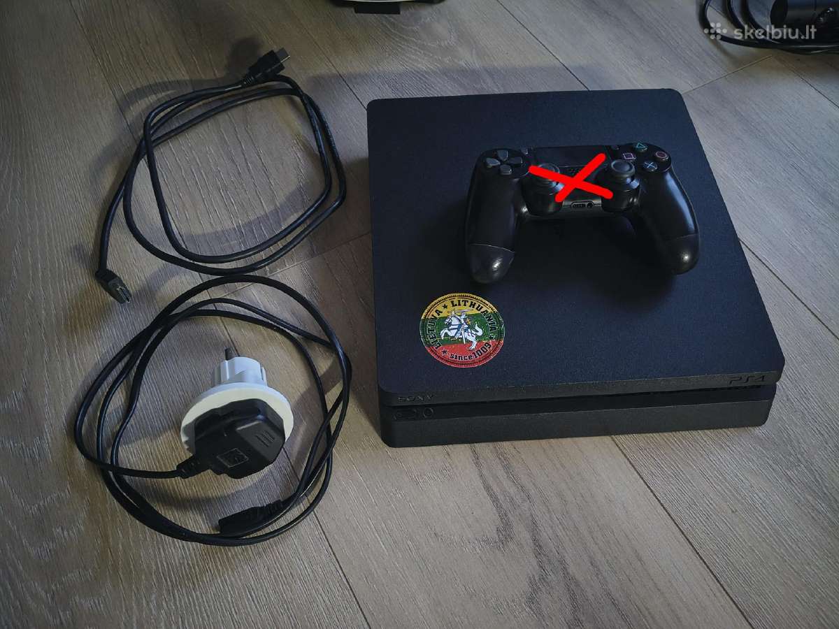 Ps4 Slim 1tb atmintimi +Vr komplektas + 30 žaidimų - nuotraukos Nr. 4