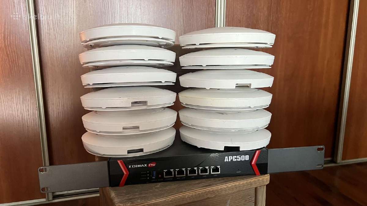 Edimax Pro Apc500 + 12x Cap300 WiFi prieigos taškų