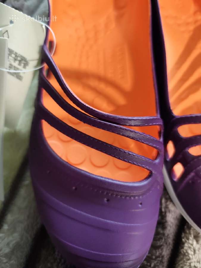 Adidas nauji guminiai bateliai violetiniai - nuotraukos Nr. 6