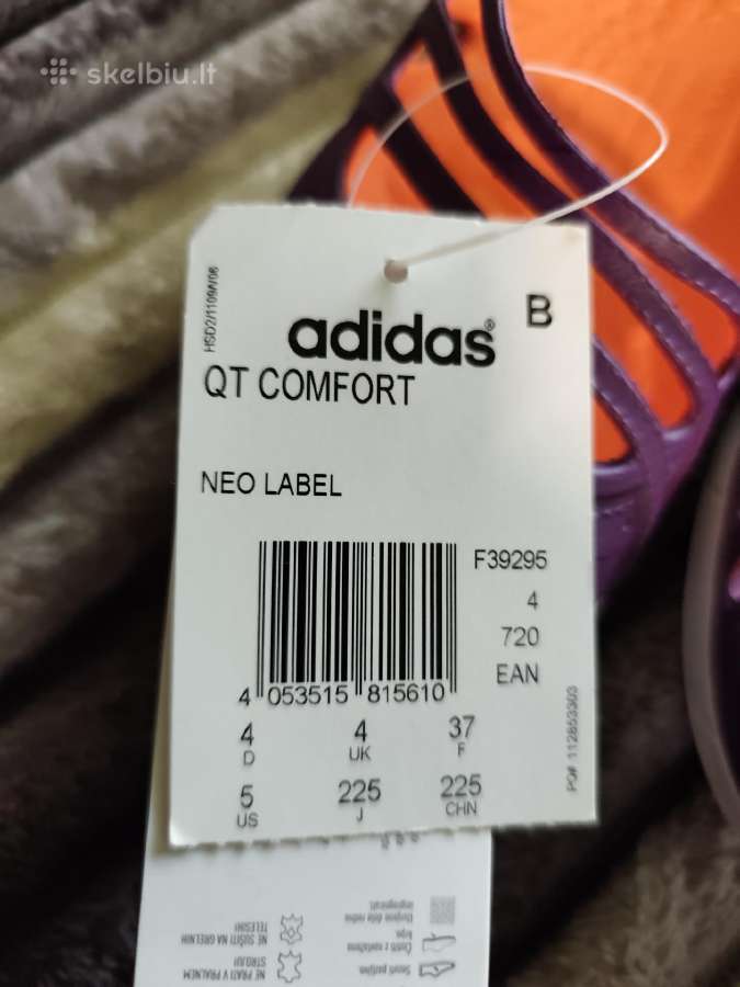 Adidas nauji guminiai bateliai violetiniai - nuotraukos Nr. 10