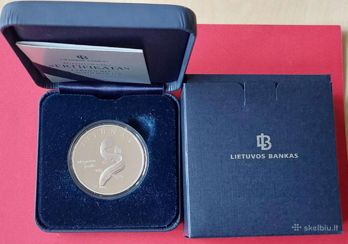 2010m.50lt moneta, skirta Lietuvos gamtai-vijūnas