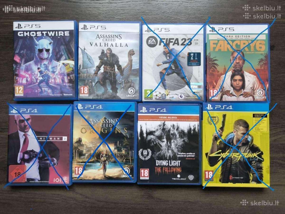 Sony Playstation Ps5 / Ps4 žaidimai