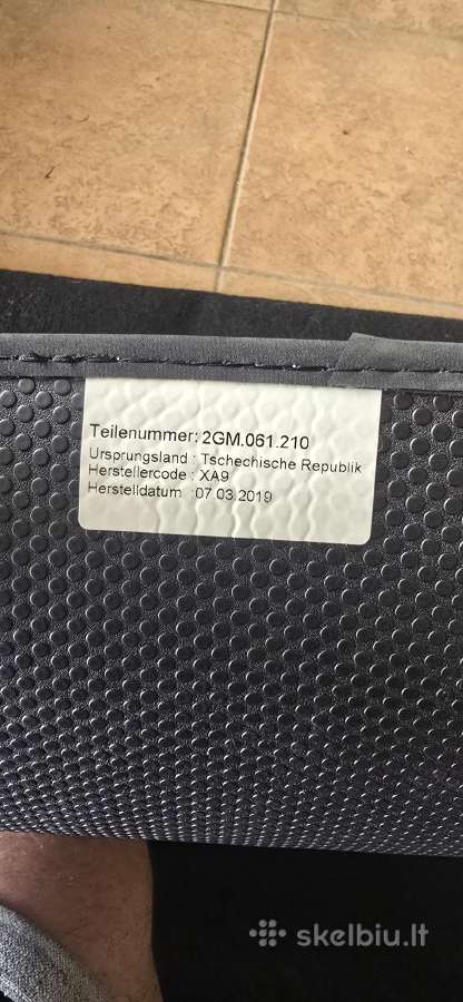 VW T-cross originalus kilimėlis 2gm061210