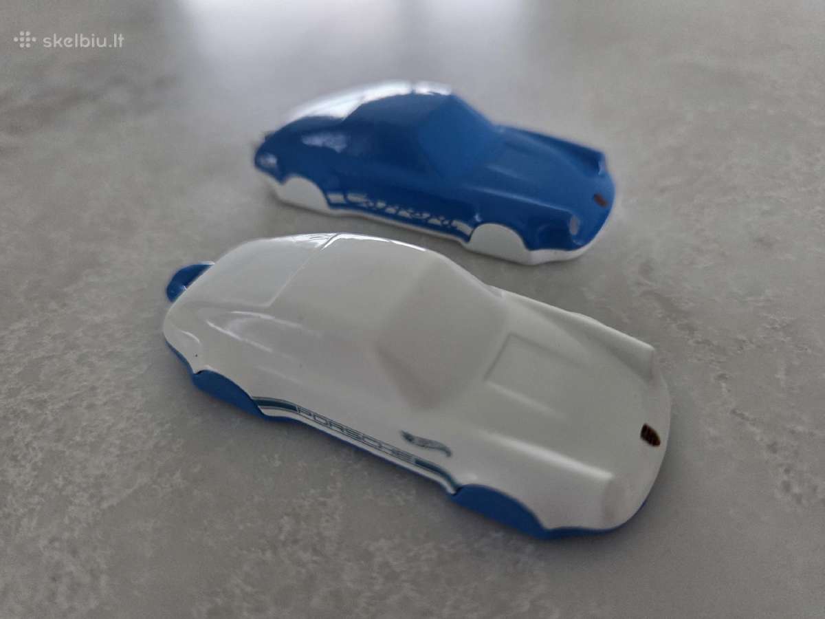 Hot Wheels Porsche 911 raktų pakabukai 2 vnt.