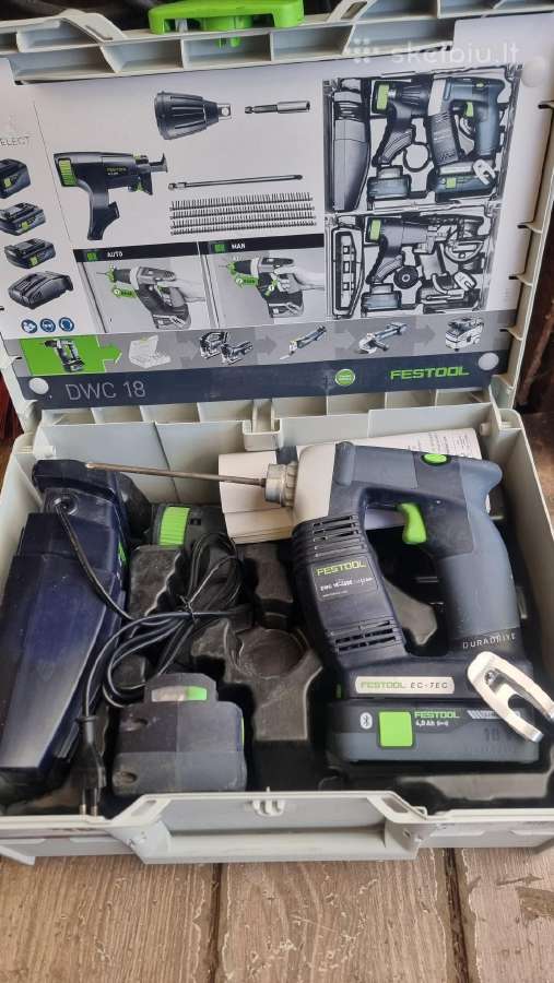 Festool gipso suktukas