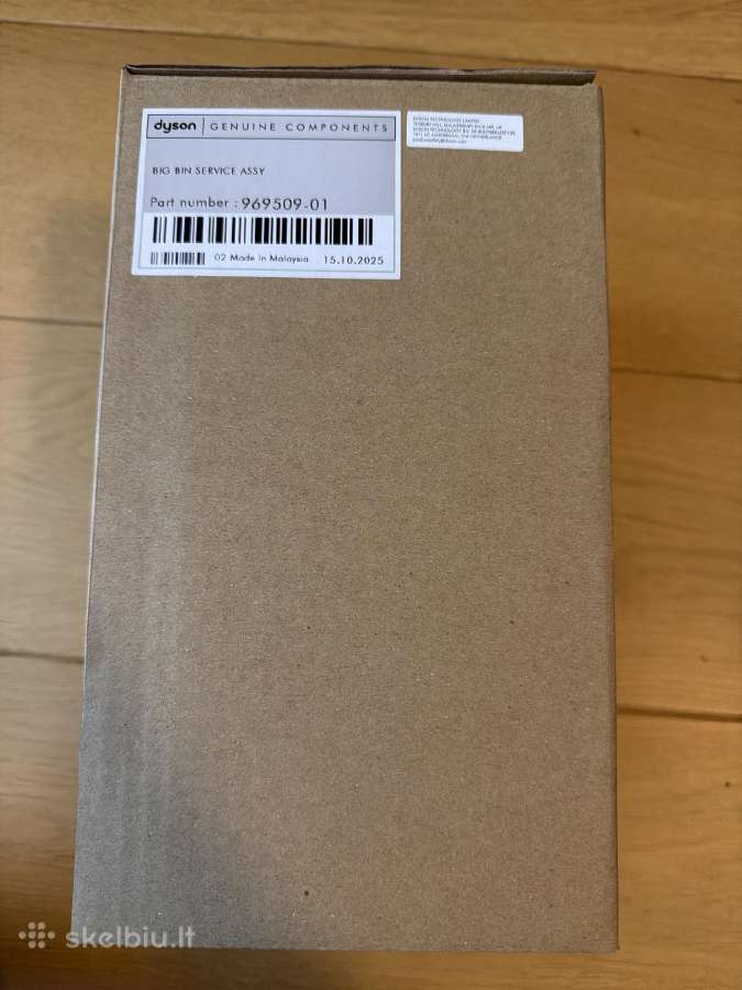 Dyson V10 dulkių talpa siurbliui