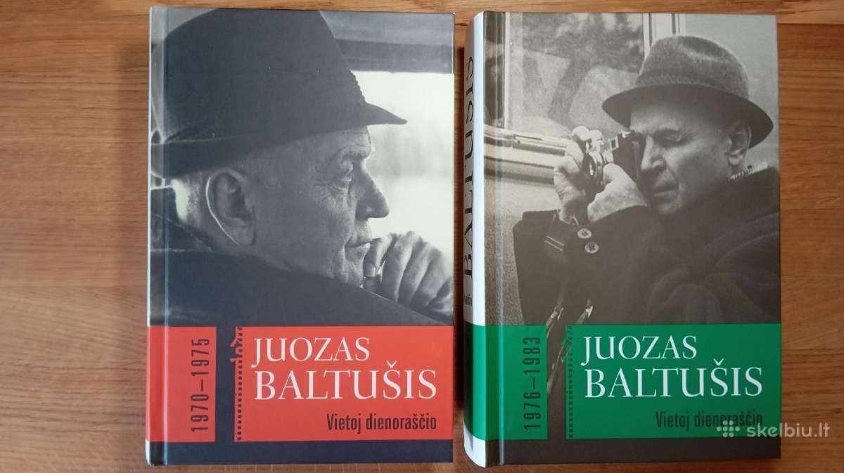 Parduodu J. Baltušio Vietoj Dienoraščio I-II dalis