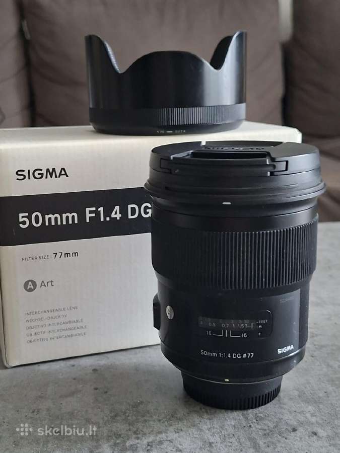Sigma 50mm F1.4 Dg Hsm Art Nikon